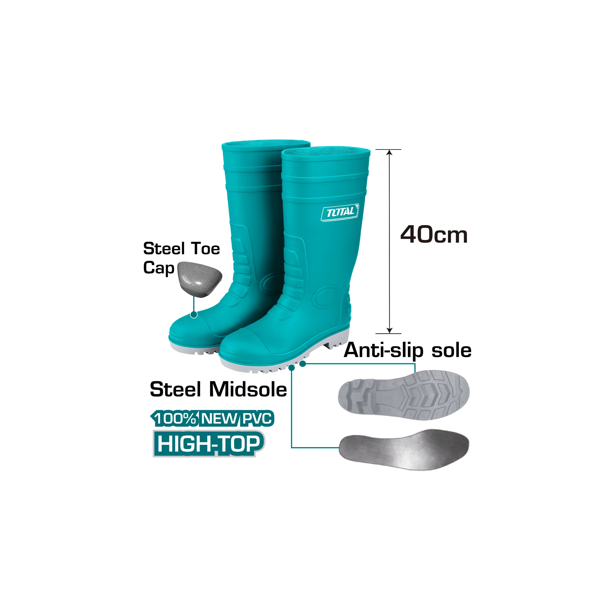 Bottes de sécurité TOTAL