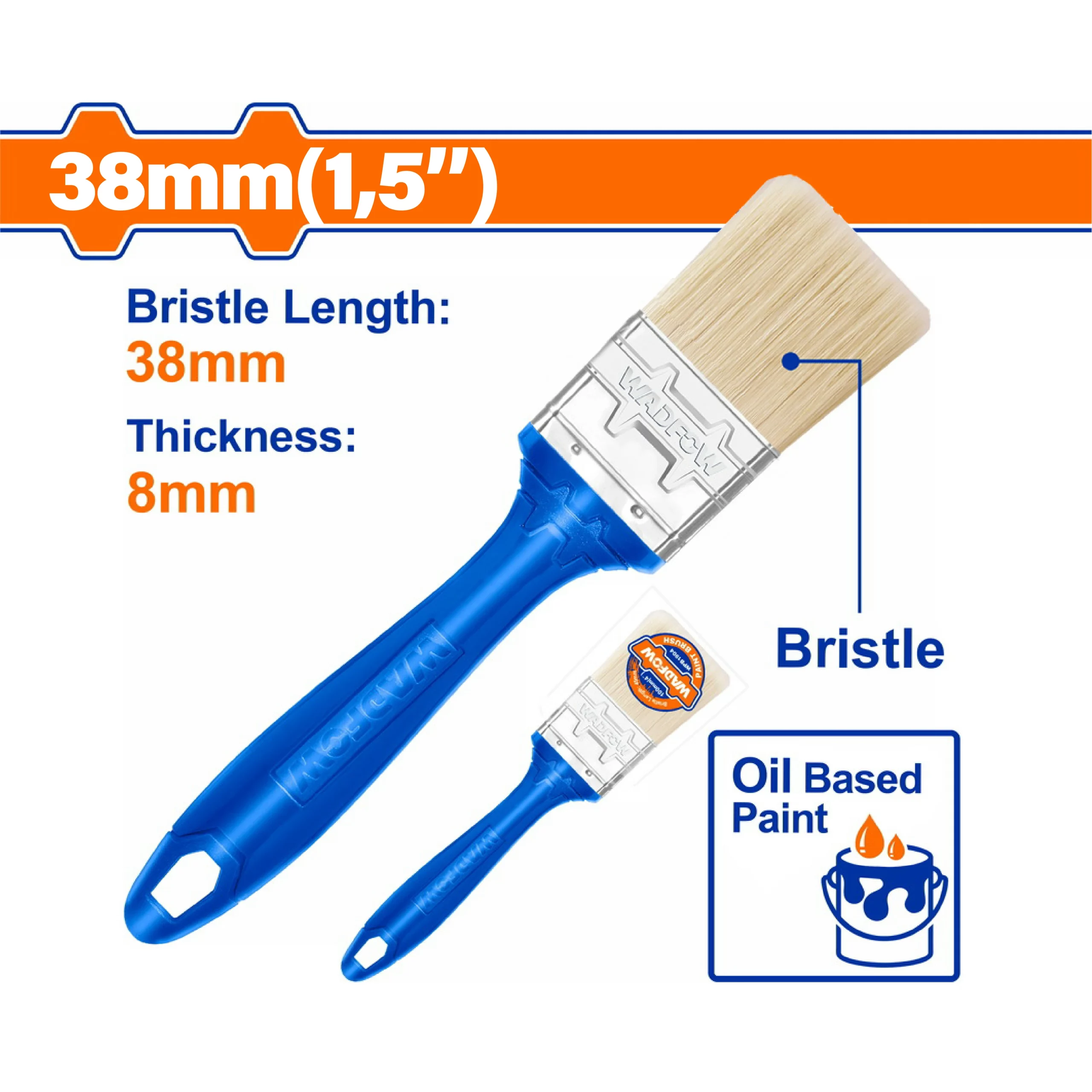 Pinceau wadfow 38mm 1,5"